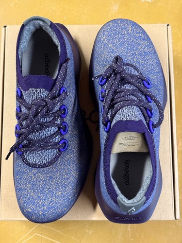 Allbirds Wool Dasher Mizzle Low Comet (Dark Purple) Trail Running Shoe Mens 8.5 - Picture 7 of 8