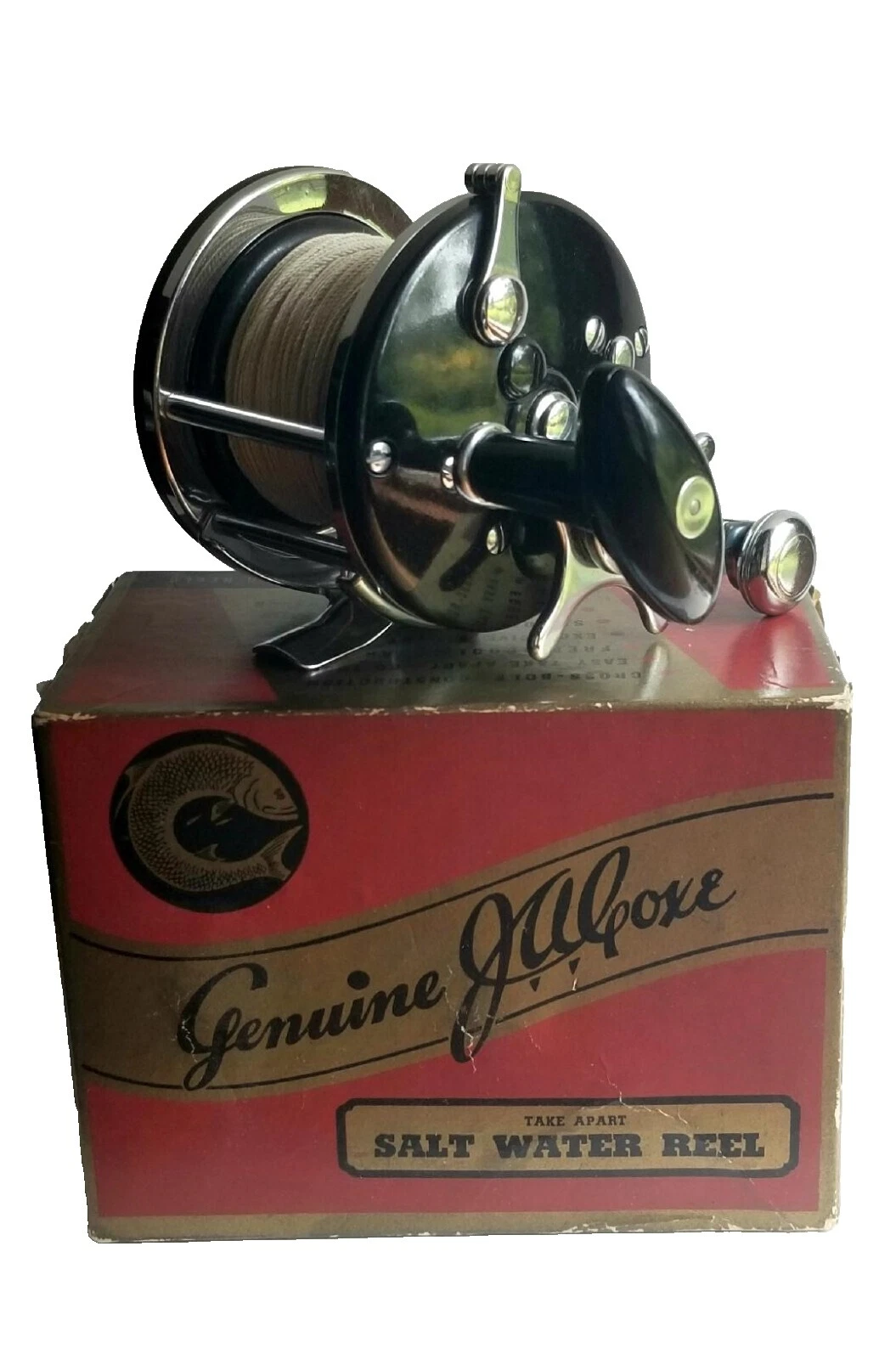 Bronson Agua salada Carretes Vintage de pesca