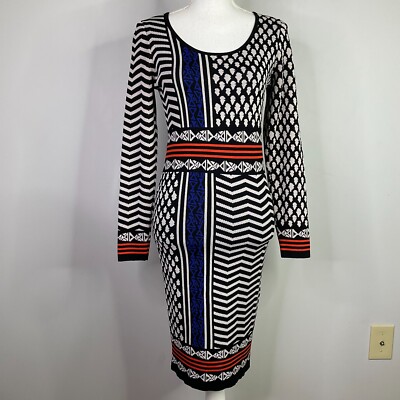 Anthropologie Felicity Bodycon Dress Womens Size Medium? Stretch | eBay