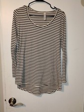 Women Striped Shirt Size Small