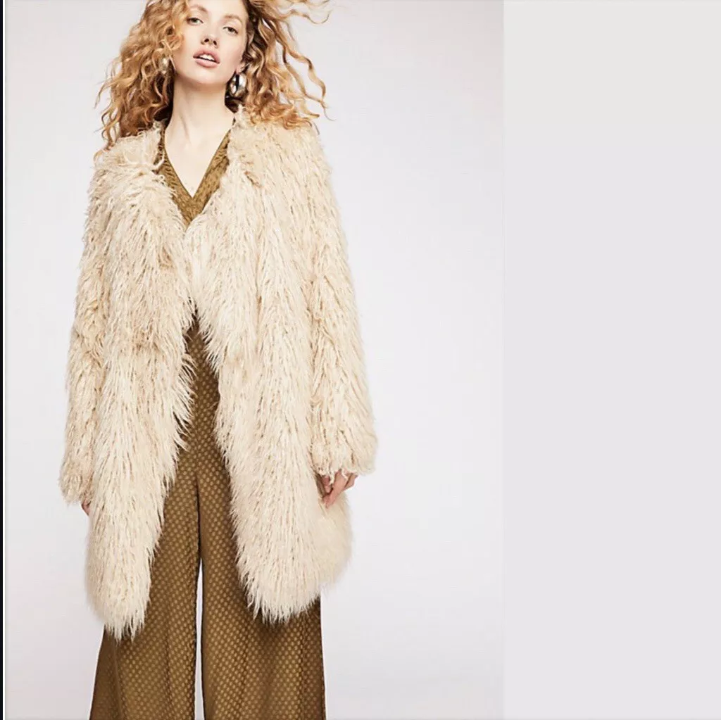 Shaggy hotsell fur coat