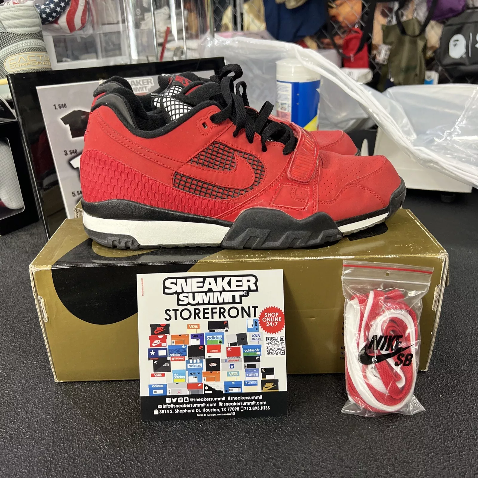 Nike Air Trainer 2 SB Supreme « rouge » 10,5