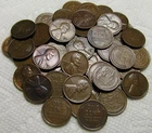 1 ROLL OF 1932 D DENVER LINCOLN WHEAT CENTS FROM PENNY COLLECTION LOT SET COINS