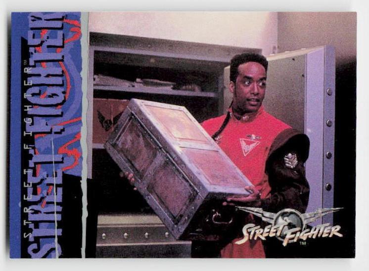 1995 Upper Deck Street Fighter #32 Dee Jay Grabs the Cash