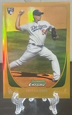 2011 Bowman Draft Chrome Gold Refractor /50 Javy Guerra #80 Rookie RC Dodgers