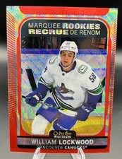 2021 OPC Platinum William Lockwood Marquee Rookie Red Surge 