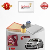 Inspektionskit Filter Und ÖL Skoda Fabia 1.4 Tdi 55KW 75CV 2004->