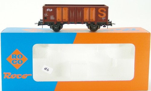 Roco H0 46044 Offener Güterwagen NS, O, 035010-1, "S", unbenutzt OVP RAR #6 | Zustand: Gebraucht