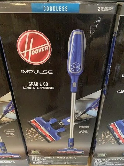Hoover impulse cordless online stick vacuum reviews