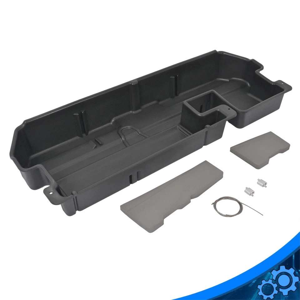 Underseat Storage Box For Toyota Tundra 07-21 Double Cab w/o Subwoofer Container - Изображение 2 из 4