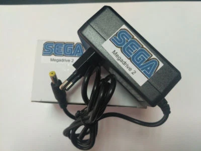 Transformador Sega Mega Drive 2 y 3, fuente alimentación, power supply, cargador