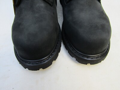 Harley Davidson Mens Size 10 M Black Nubuck Leather Lace Up  display picture 1