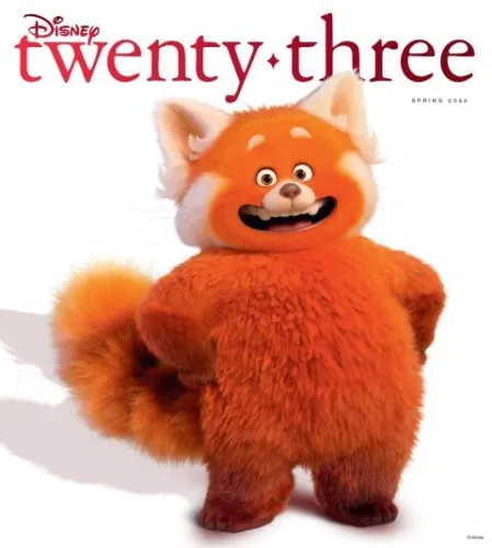 NEW Disney D23 Magazine Spring 2022 Pixar Turning Red Movie