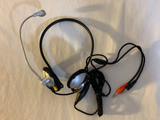 Over-Ear Headset/Headphones w/ Built-in Mic  Inline Volume Controls 2.5mm Jacks