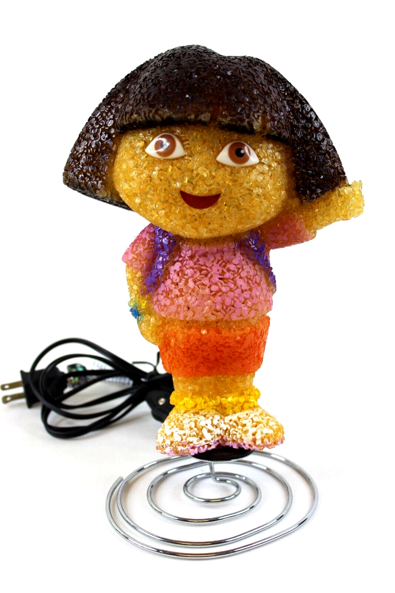 Dora the Explorer Melted Plastic Popcorn Light Lamp 2005 Model YGL