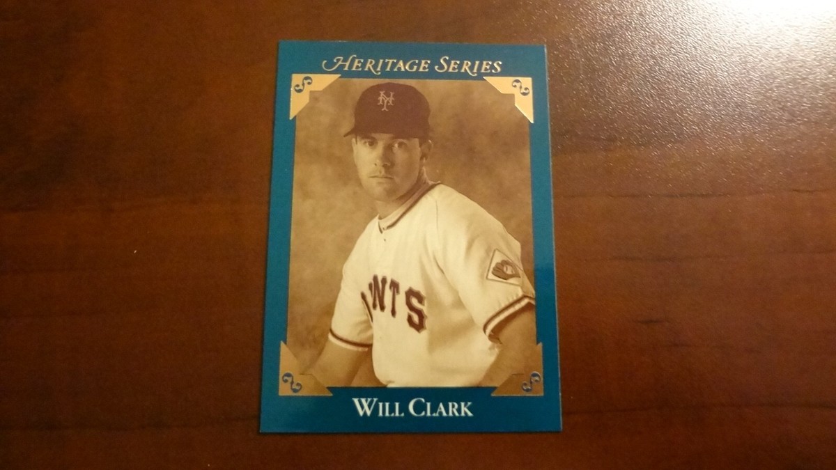 1992 LEAF HERITAGE SERIES #BC-8 WILL CLARK BASEBALL CARD | eBay
