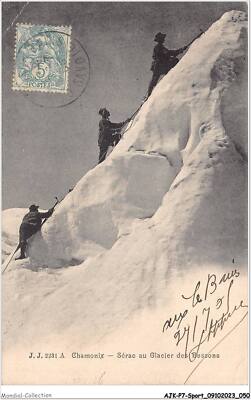 AJKP7-0676 - SPORT - CHAMONIX - SERAC AU GLACIER DES BOSSONS