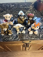 5" Harley-Davidson Motorcycle Beanie Bean Bag Plush lot of 6