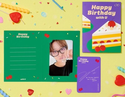 タレントカード NCT dream BIRTHDAY card HAECHAN NCT DREAM SMTOWN OFFICIAL MD 2023 ARTIST BIRTHDAY