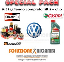 Kit Tagliando Filtri E Olio Vw Golf IV 1.9 Tdi 4Motion 85Kw 115Cv 09/99- 06/01