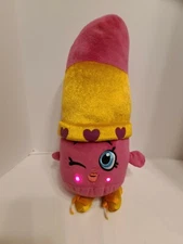Shopkins Lights & Sounds Lippy Lips plush 2013 Moose Enterprises