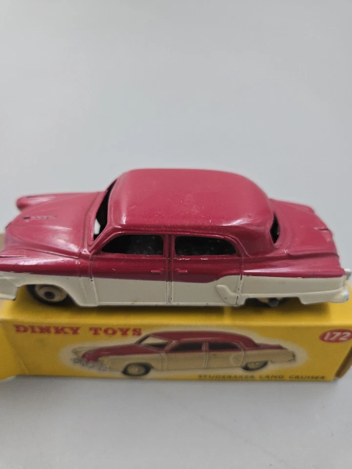 Vintage Dinky Toys #172 Studebaker Red With The Original Box . Made In England - Image 4 of 4