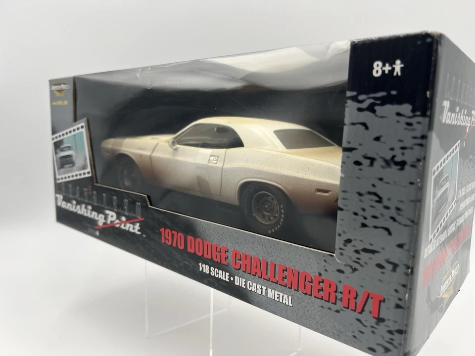 ERTL American Muscle Vanishing Point 1970 Muddy Dodge Challenger R/T, 1:18 scale - Image 4 of 4