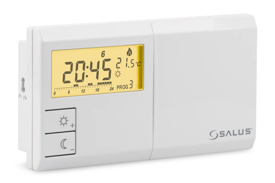 SALUS 091FL V2 Wireless Programmable Room Thermostat 7-Day HVAC Control - Image 3 of 4