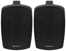 4" Speakers Indoor Outdoor pair black