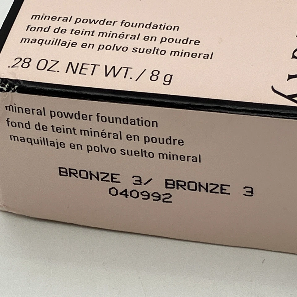 Mary Kay Mineral Powder Foundation Beige Bronze 3 Makeup 0.28 oz 8g - Image 2 of 3