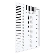 Transparency Measurement Tool High Precision Scratch Gauge Flaw Detection Tools
