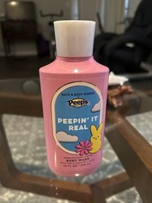 NEW Bath Body Works Peepin' It Real PEEPS Body Wash Gel 10 oz