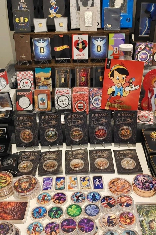 Bullions and collectibles with AJ