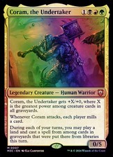 Coram, the Undertaker Commander: Modern Horizon 3 NM MTG Foil