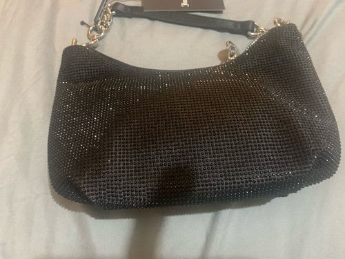 Bolso Hobo de Hombro JUICY COUTURE Negro Diamante Hazel con Monedero PVP £180 - Imagen 3 de 7