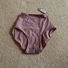 Skims Rose Clay Fits Everybody Full Briefs, Size XS NWT