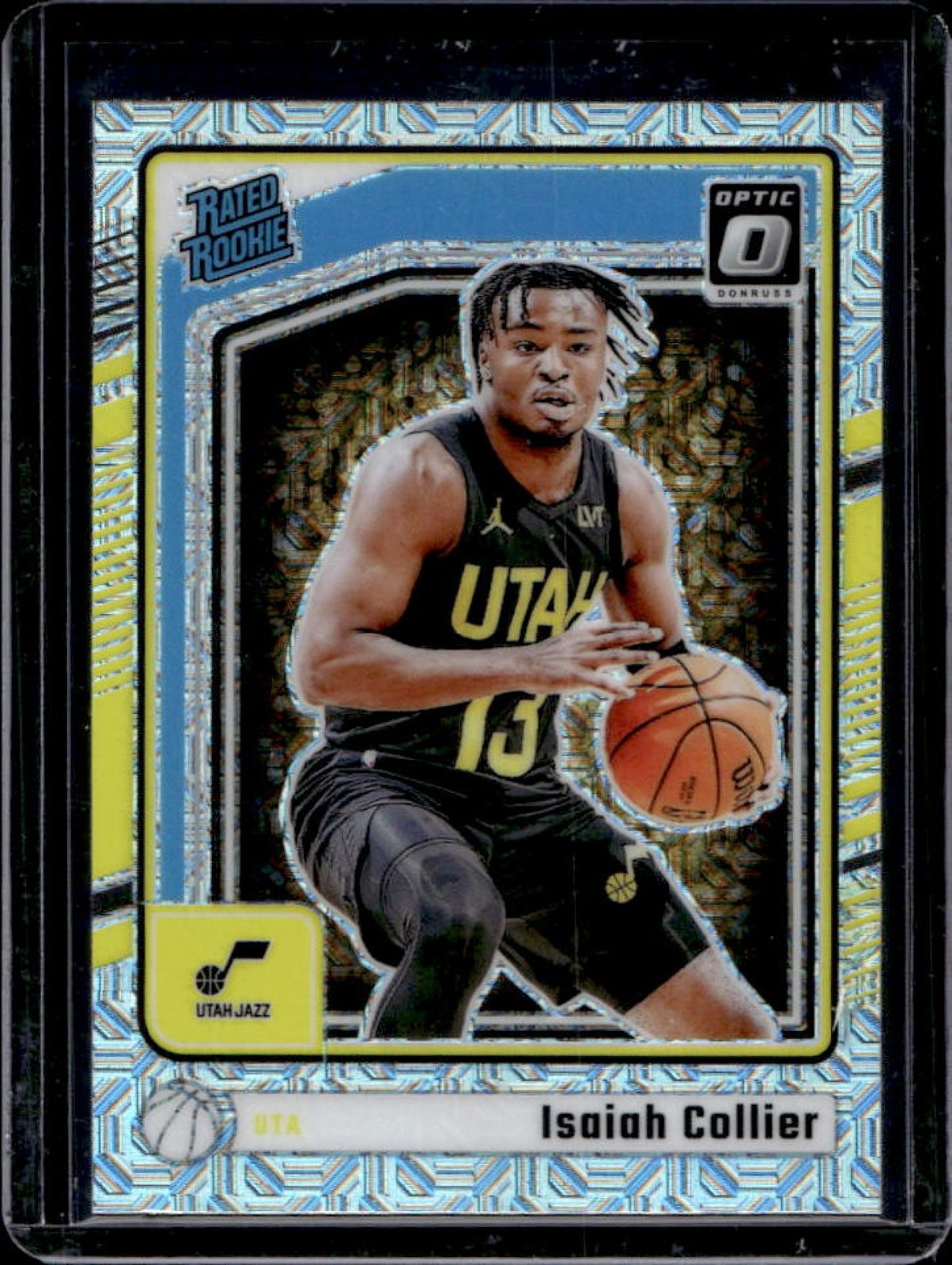 2024-25 Donruss Optic Isaiah Collier Rated Rookie Choice RC #295 Jazz