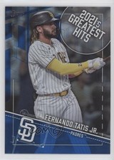 2022 Topps Series 1 2021's Greatest Hits Blue Fernando Tatis Jr #21GH-8 0w8