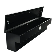 ‎60"x8"x14" Steel Side Tool Box for Truck Pickup Trailer Storage Bed w/Lock