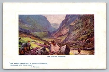 Tuck's Postcard The Pass of Llanberis by F. Thomson Vintage Art