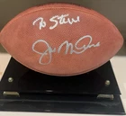 Joe Montana Signed (Personalized) Official Wilson NFL Football S