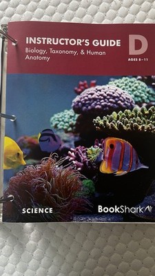 Bookshark Level D Science Instructors e Guide and Activity Sheets. No binder  