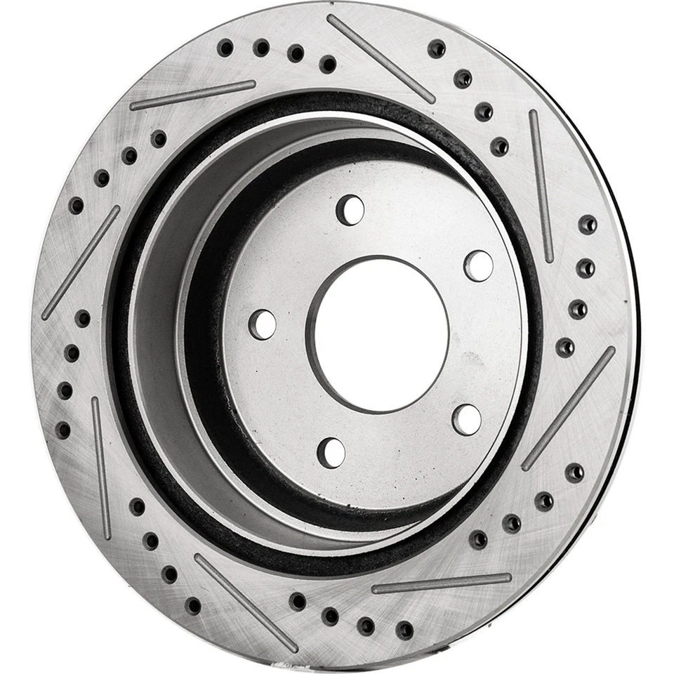 Rear Brake Disc Rotors and Pads Kit for Chevy Chevrolet Blazer GMC Sonoma Jimmy - Image 4 of 4