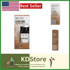 Pure Clove Bud Essential Oil 0.5oz - Warm Spicy Aroma for Diffusers & DIY