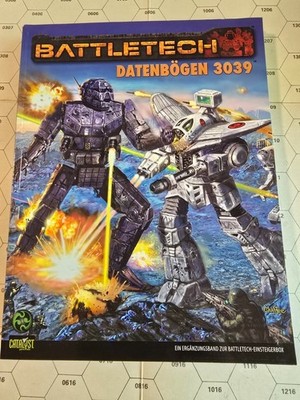 Battletech Datenbögen 3039, Record Sheets, Deutsch