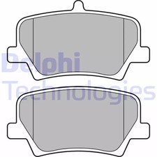 Jeu de plaquettes de frein arrière DELPHI LP3434 VOLVO XC40 D3