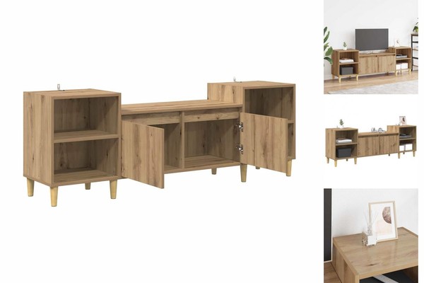 Lowboard Wandboard TV- Schrank Tv-Wandschrank Artisan-Eiche 160X35X55 Cm Spanpla-image