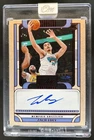2024-25 Panini One and One Zach Edey Auto Autograph RC Red #/25 Grizzlies Rookie