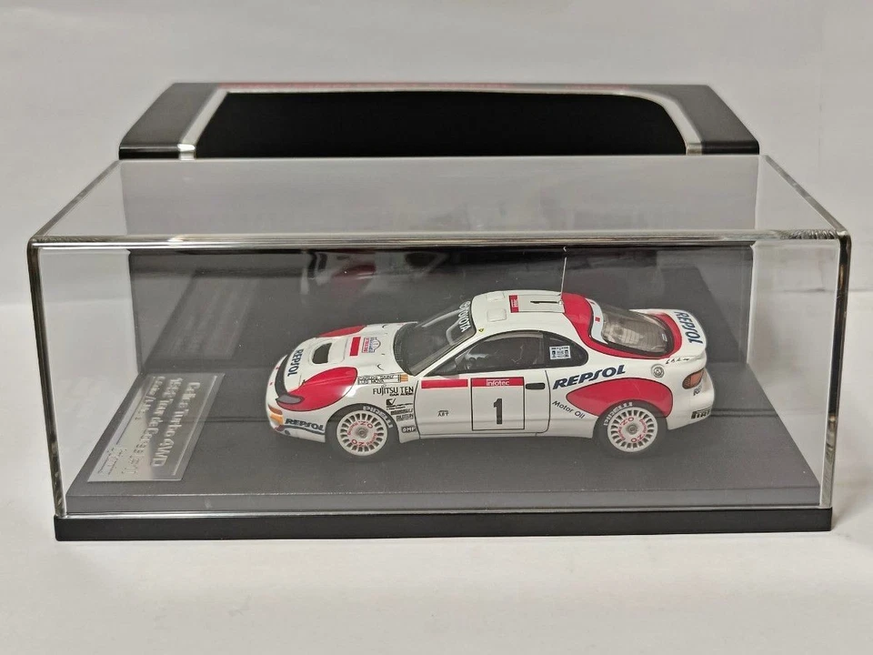 TOYOTA CELICA WRC #1 TOUR DE CORSE 1992 hpi-racing 1/43 - Image 4 of 4
