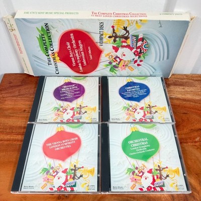 Sony Music The Complete Christmas Collection 4 CD Box Set A4K 47972 52 Tracks